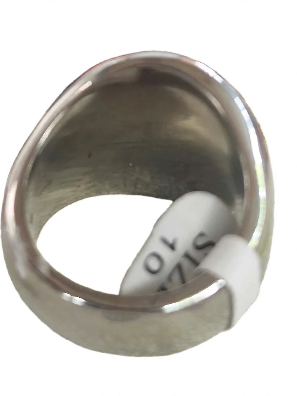 Men's 925 Sterling Silver Skull Signet Ring | Edgy Skull and Crossbones Ring 10